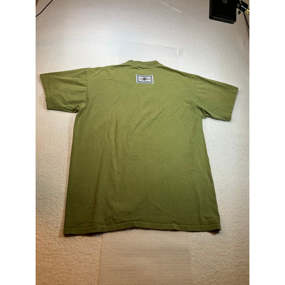 Oneita Beantown Nut Brown Ale Green Graphic T-Shirt Mens XL Boston Beer Works